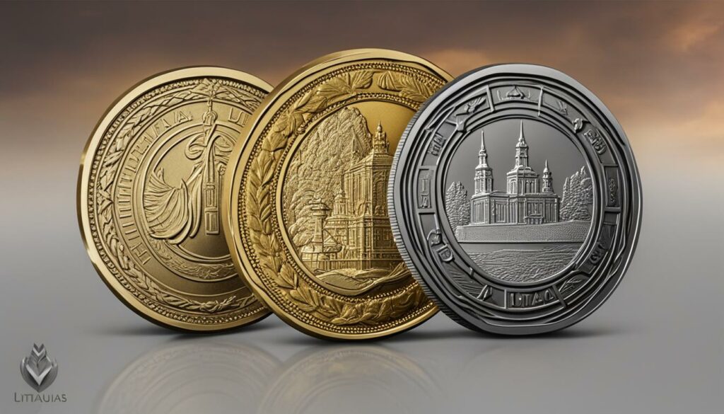 Litauische Litas-Münze